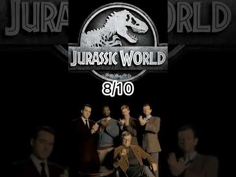 "Rating the Jurassic Movies: Which One SURPRISED US?" #shorts #jurassicpark #jurassicworld #ytshort