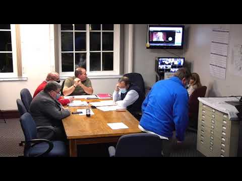 Board of Selectmen: October 28, 2020