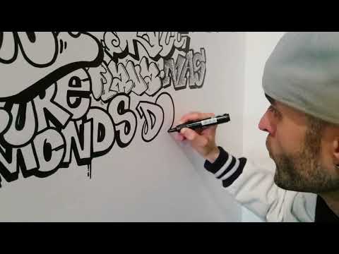 Fure Boccamara - Stay Bronx! live painting @ Stay Gold (25/03/2017)