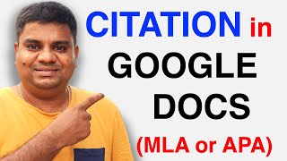 How to Insert Citation In Google Docs - Quickly !