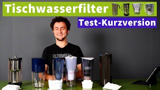 Tischwasserfilter für Kaffeewasser - Test-Zusammenfassung