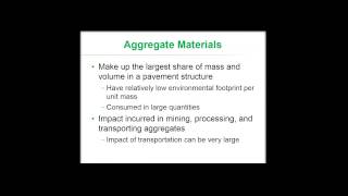 Sustainable Pavements Webinar #2 Part 1