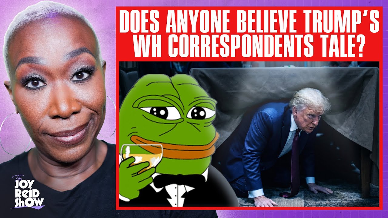 Does Anyone Believe Trump’s White House Correspondents Tale? | The Joy Reid Show Live!