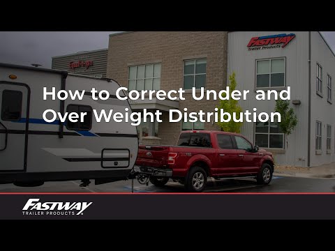 How to Make Weight Distribution Adjustments