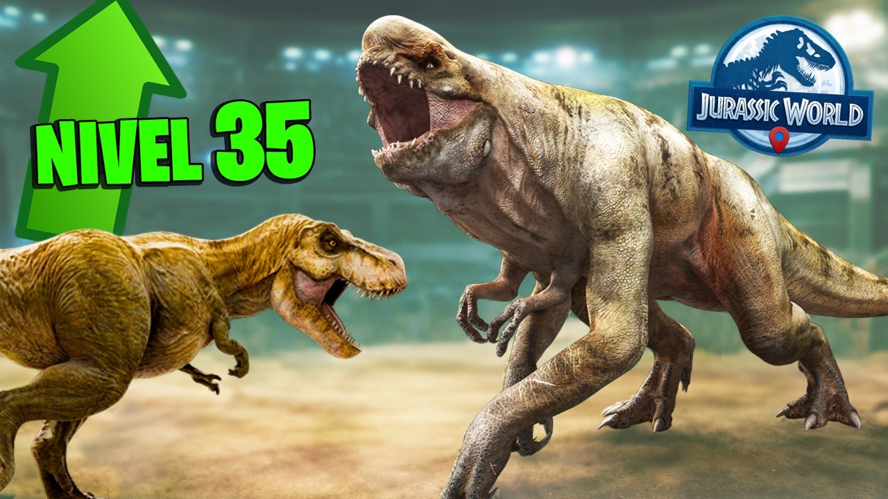 ⭐️DISTORTUS REX NIVEL 35⭐️ // JURASSIC WORLD ALIVE
