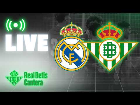 🚨 DIRECTO | Real Madrid - Real Betis | Copa del Rey Juvenil | CANTERA