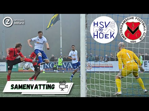 😥 HOEK SLIKT TEGENTREFFER IN LAATSTE SECONDE EN SPEELT GELIJK ⚖️ | Samenvatting Hoek-AFC 🎥
