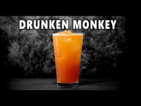 3 Types of Rum = 1 Wild Drink | The Drunken Monkey Cocktail! 🔥