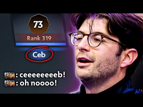Ceeeeeeeeeeb🔥Techies Official met Ceb in 15K MMR (first pick Techies)🔥