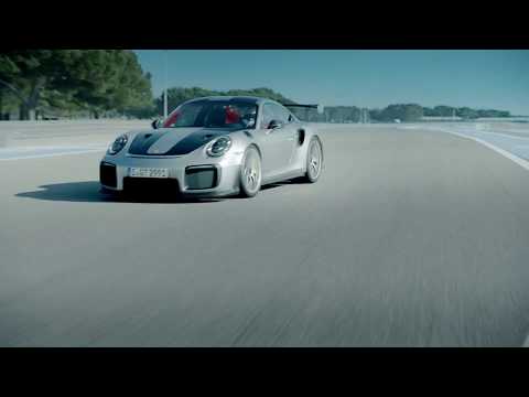 The all-new Porsche 911 GT2 RS, Mark Webber and Walter Röhrl at Paul Ricard race track