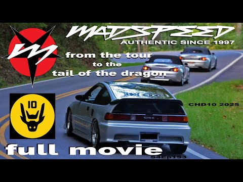 Full Movie  Official Madspeed Tour to Classic Hondas on the Dragon 2025 Madspeed S4Ep153