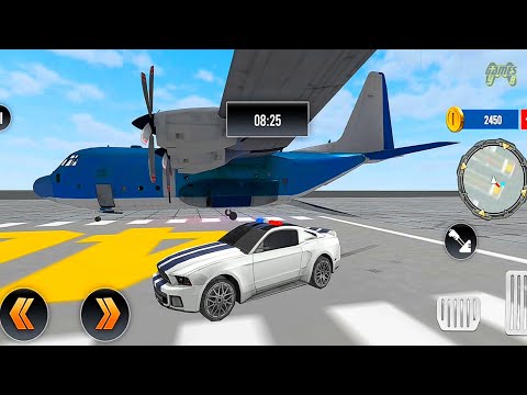 US Police Car Transporter Truck Cargo Airplane Ship Game | Android iOS Gameplay