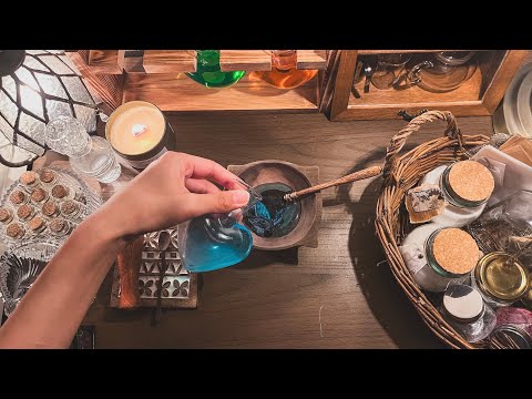 【途中広告なし｜作業用BGM】静かなポーション調合｜1 Hour Relaxing Potion ASMR（No Ads）