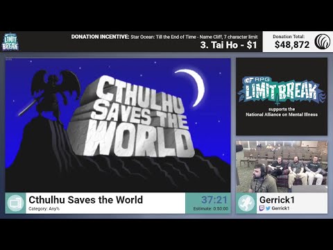 Cthulhu Saves the World by Gerrick (RPG LImit Break 2017 Part 28)