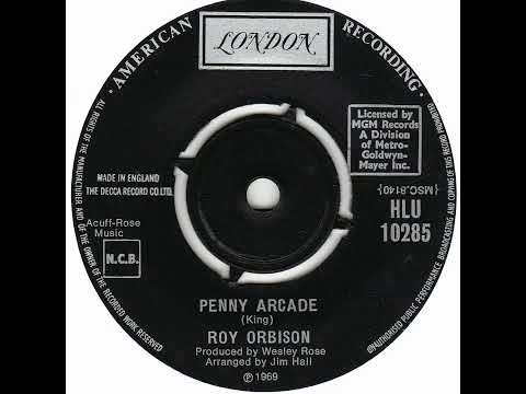 UK New Entry 1969 (179) Roy Orbison - Penny Arcade