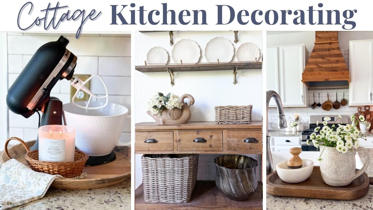 Kitchen Decorating Ideas | Styling New Kitchen Decor | Decorate With Me