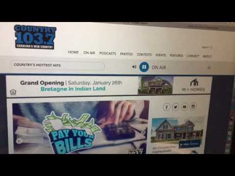 WSOC-FM/Charlotte, North Carolina Legal ID - January 23, 2019