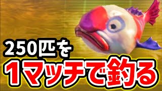 金クエスト『魚を釣る』を1マッチで終わらせる方法！！【フォートナイト実況】【レベル上げ】【経験値稼ぎ】