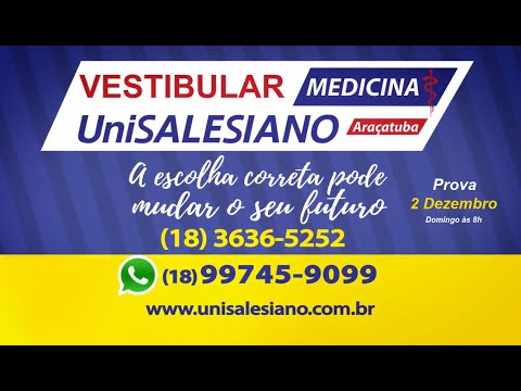 Agora é Medicina! Vestibular 2019 UniSALESIANO