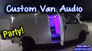 Bug Out Van Custom Audio System | Back up Camera System