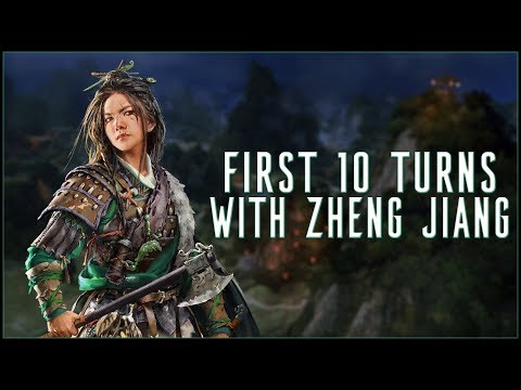 FIRST 10 TURNS WITH ZHENG JIANG - Total War: Three Kingdoms!