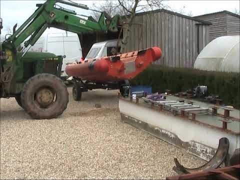 Separating the old trailer from the RIB