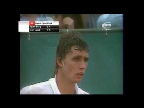 Bjorn Borg vs Ivan Lendl - Roland Garros Final 1981