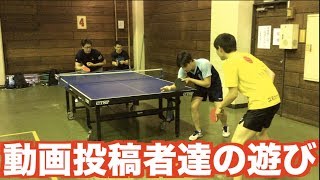 【卓球】東京に行って卓球仲間と楽しく遊んできました【WRMはじめさん、卓人ちゃんねるさん、卓キチちゃんねるさん】