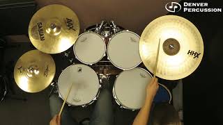 Video thumbnail for Sabian 20" HHX Stage Ride | 2550g by Denver Percussion