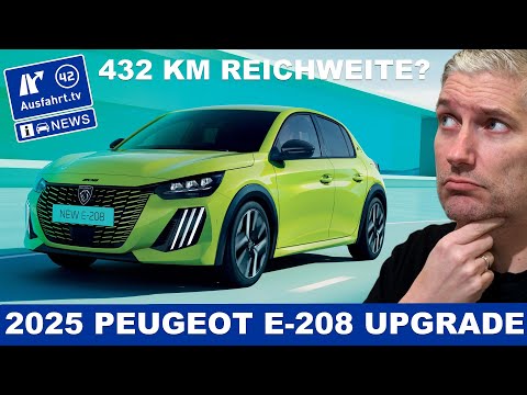 2025 Peugeot e-208 Update / Upgrade: more range - route planner - vehicle-to-load and more...