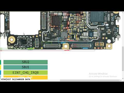 VIVO V27 5G V2331 Charging Data Problem Ovp ic Bypass Battary Connector BSL ID Problem ways Hardware