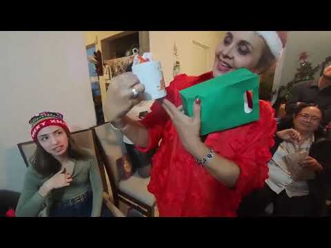 ASI FUE NUESTRA CENA FAMILIAR 😁, cena, regalos y mas..