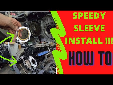 How to install crankshaft speedy sleeve ( Cummins )