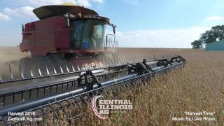 &quot;Harvest Time&quot; by Luke Bryan, featuring Midwest #Harvest16 by Central IL Ag @LiveWorkGrowCia