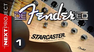 Video thumbnail for Fender Strat Starcaster Guitar Mod Project by the Next Project