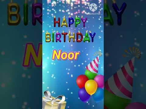 Happy birthday 🎂 Noor|Colourful theme 🥳 Celebrate 🎉 your special day #birthday#status #celebrations