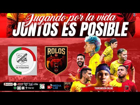 🔴 EN VIVO | Alcaldía Fúquene vs Rolos F.C. | amistoso jugando por la vida, juntos es posible.