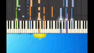 Arcobaleno Over the rainbow   Ribelli [Piano tutorial by Synthesia]
