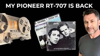 The Pioneer RT-707 Reel To Reel Tape Deck - Tape To Disc Comparison