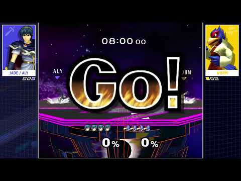 Melee on a Monday 6 - Jade / Aly vs Worm