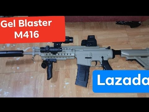 Gel Blaster M416 from Lazada (unboxing)