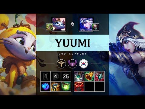 Yuumi Support vs Ashe - KR Master Patch 25.11