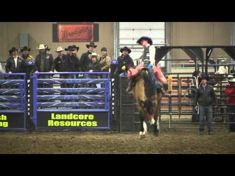 Quillan Lowry vs. Billy Richards' Whippin' Post. Ponoka Rodeo Masters Futurity '12