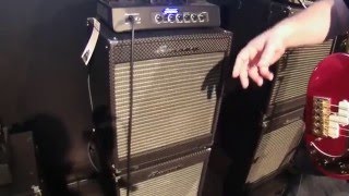 Video thumbnail for NAMM 2016 Ampeg Portaflex PF 20T and PF 50T Amp Heads by Kraft Music