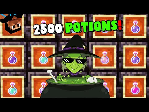 Jeb Promised 2500 Potions in Minecraft?!