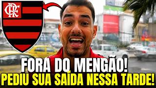 ACABOU A BRINCADEIRA! NÃO JOGA MAIS NO MENGÃO?! TORCIDA FOI A LOUCURA! NOTÍCIAS DO FLAMENGO!