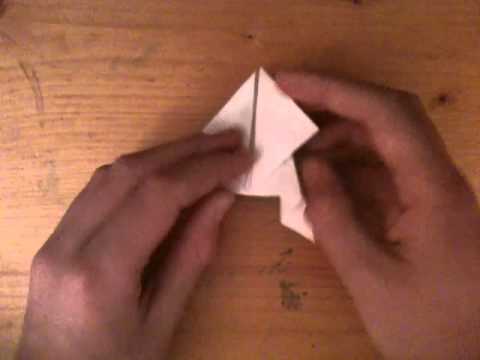 comment construire grenouille en papier