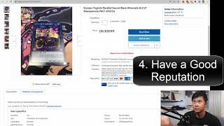 Tips to Listing Cards to Sell on eBay | Yu-Gi-Oh!