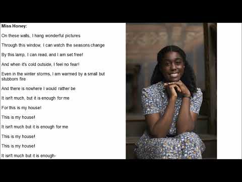 My House Matilda Musical Lyrics