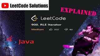 YouTube video 'LeetCode 900. RLE Iterator Solution Explained - Java'